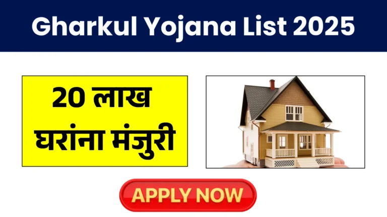 Gharkul Yojana List: 20 लाख घरांना मंजुरी! पहा यादीत तुमचं नाव आहे का?