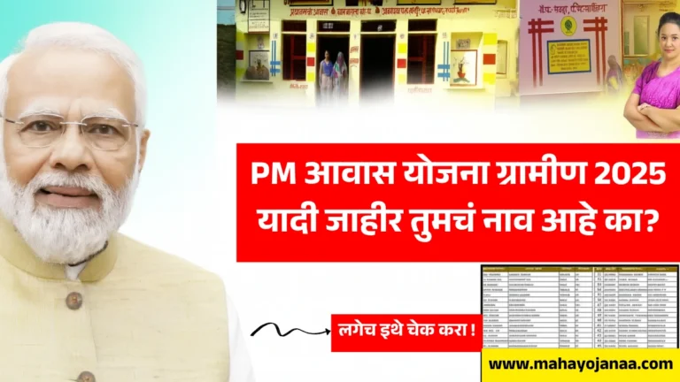 PM Awas Yojana Gramin List 2025: PM आवास योजना ग्रामीण 2025 यादी जाहीर! तुमचं नाव आहे का? लगेच इथे चेक करा!