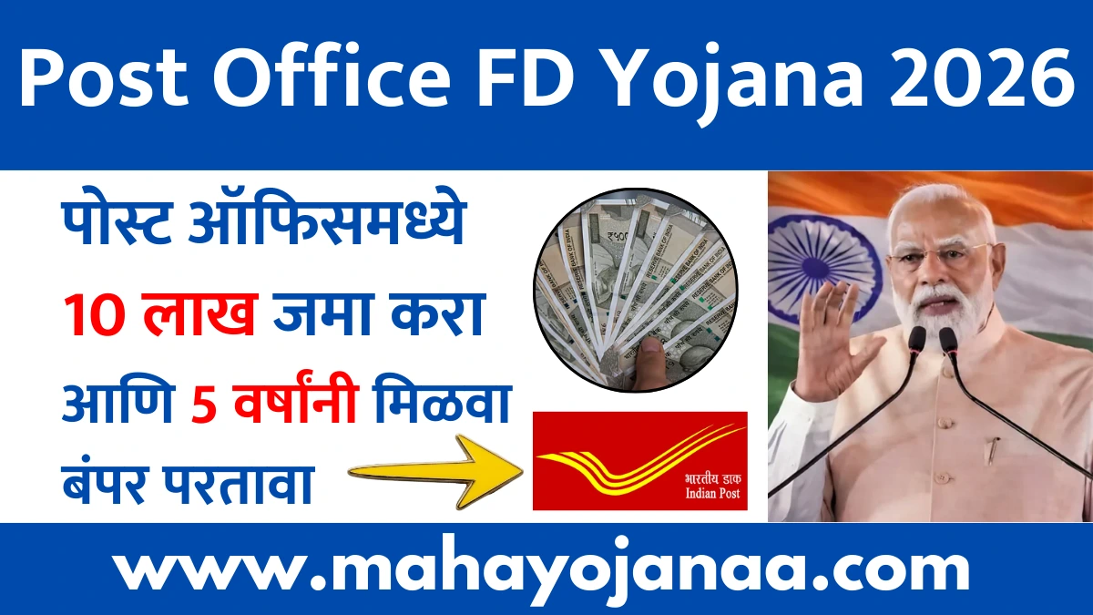 Post Office FD Yojana 2026